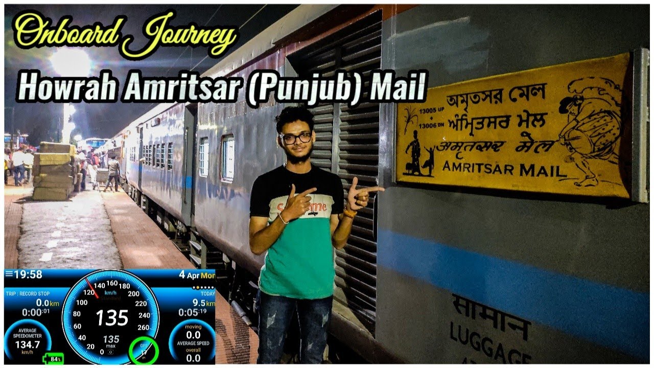 OnBoard Howrah Amritsar PUNJAB Mail General Class Journey | *Bhaisab General Coach me Struggle😵*