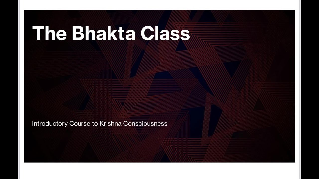 The Bhakta Class   The Four Yugas   Mayavadis   Halifax 25 September 2025