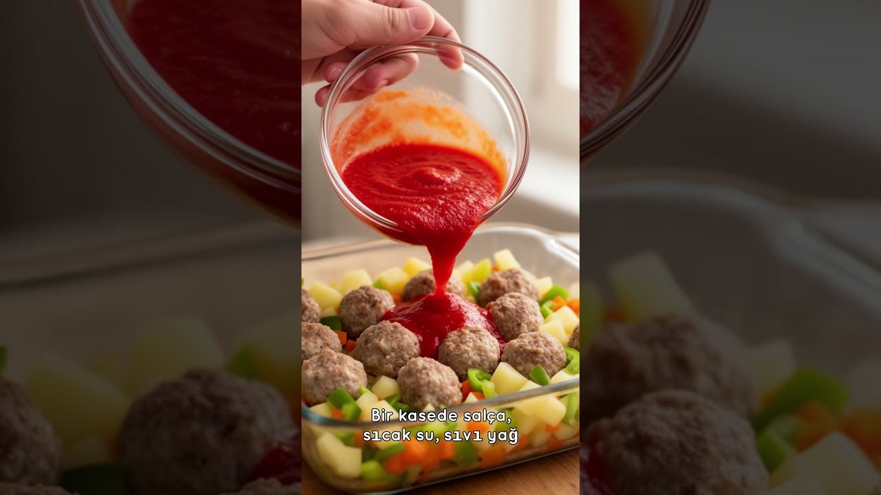 HEM PRATİK HEM BEREKETLİ! FIRINDA SEBZELİ KÖFTE TARİFİ #köftetarifleri #recipe #food #asmr HEM PRATİK HEM BEREKETLİ! FIRINDA SEBZELİ KÖFTE TARİFİ #köftetarifleri #recipe #food #asmr