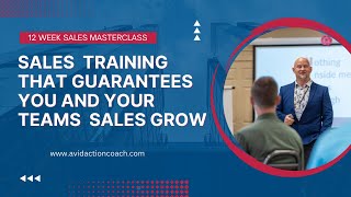 12 Weeks Sales Masterclass - Grow YOUR sales!