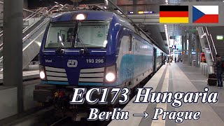 EC173 Hungaria Berlin → Prague (Passengers view)