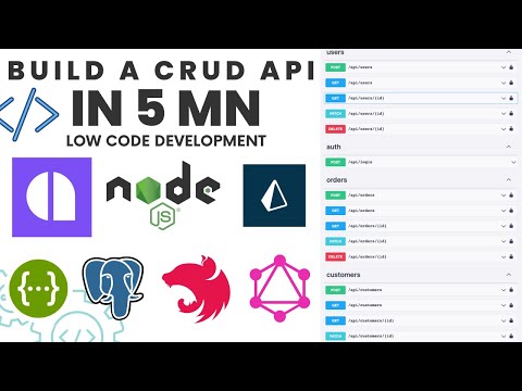 Build a CRUD API in 5 MINUTES!