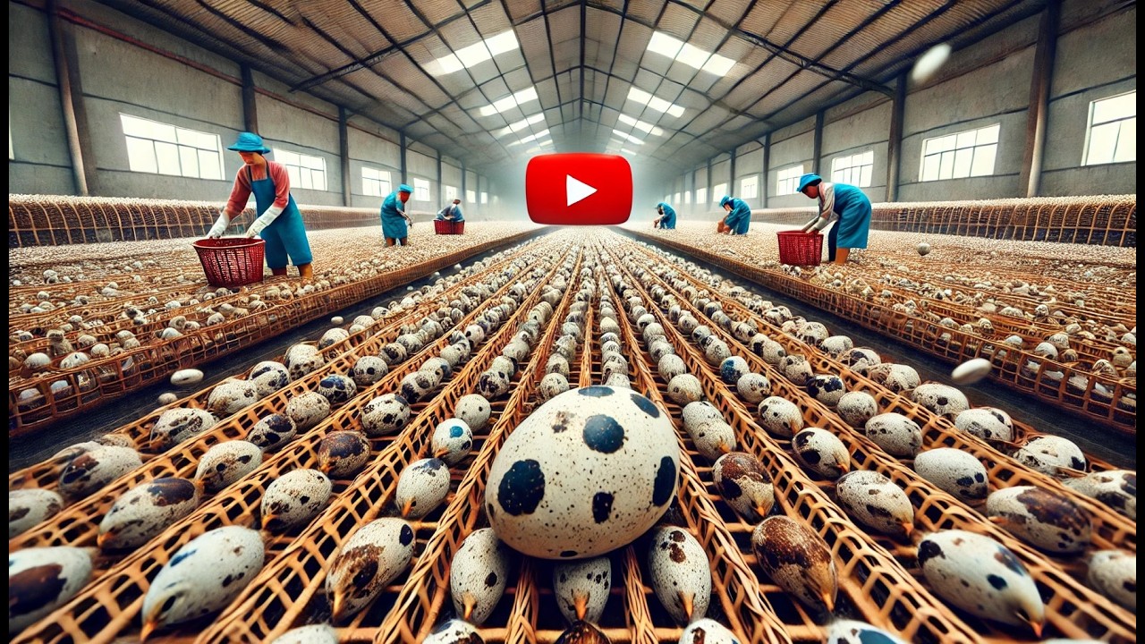 how-chinese-farmers-raise-hundreds-of-millions-of-quails-for-eggs-youtube