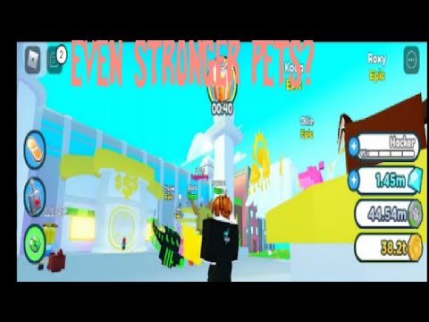 Using UPGRADES To Make My Pets OVERPOWERED in Roblox Pet Simulator X..