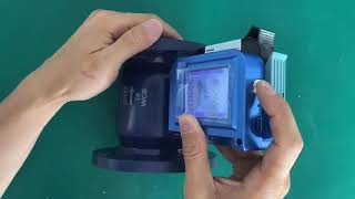 DCJET smart mini inkjet printer for 1 inch 25.4mm  white ink printing