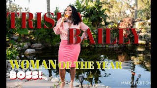 Dr  Trisha Bailey Accepts ONYX's 2023 Woman Of The Year Award