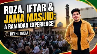 Meerut to Delhi Jama Masjid Vlog | Roza Iftar Experience 🕌✨ | Ramzan Special Vlog #JamaMasjid