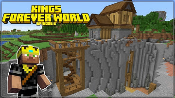 Building a Quarry In My Forever World | Episode 2