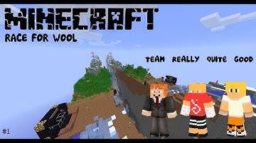 Minecraft: Race for the Wool Part 1 (Team Really Quite Good)