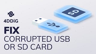 [2021]How to Fix Corrupted USB or SD Card without Losing Data in 4 Ways|Tenorshare 4DDiG
