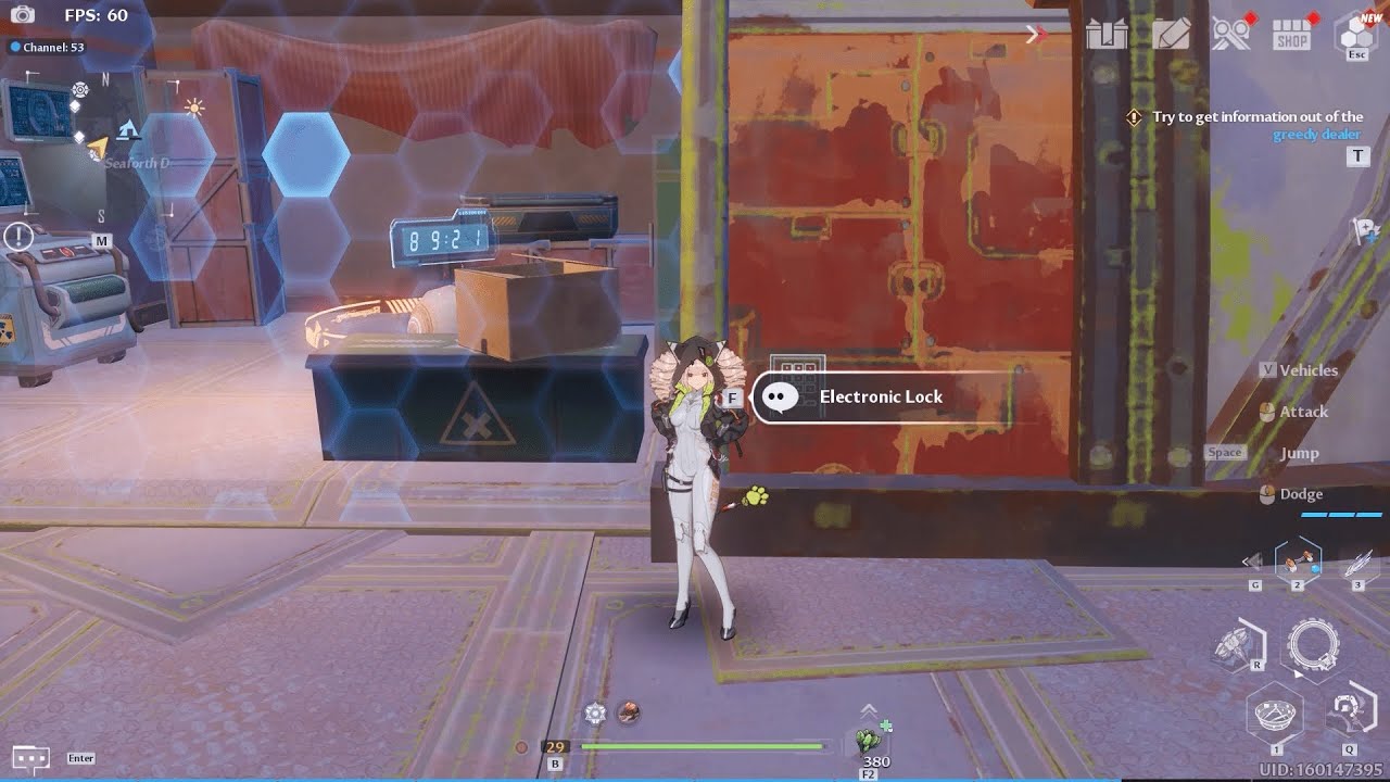 Energy Screen in Southern Crown Location 2 Puzzle