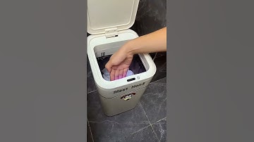 Self-Sealing Smart Trash Can #shortsyoutube Self-Sealing Smart Trash Can #shorts #amazon #amazonfind