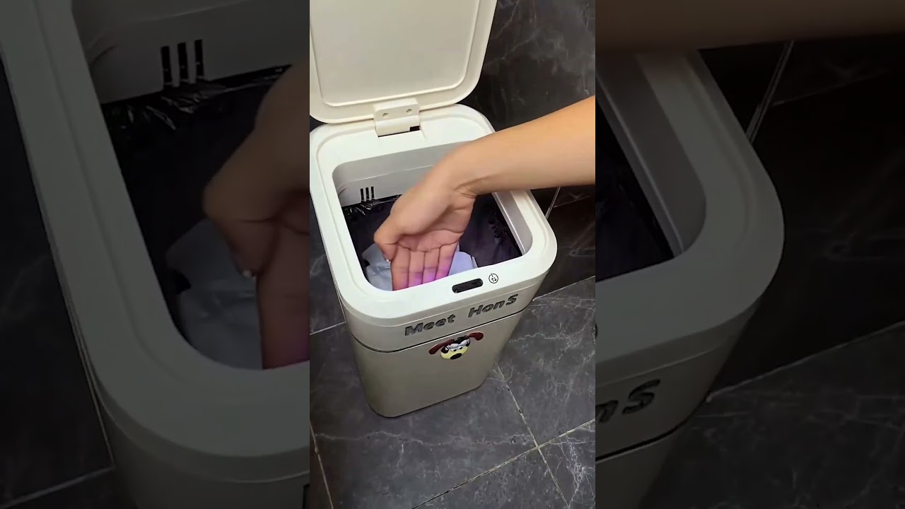 Self-Sealing Smart Trash Can 