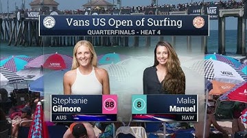 2016 Vans US Open of Surfing: Quarterfinal, Heat 4