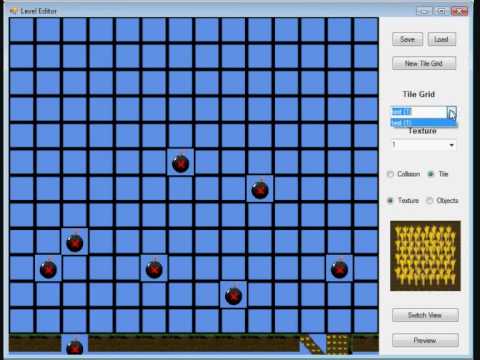 XNA Prototype - Basic 2D Level Editor