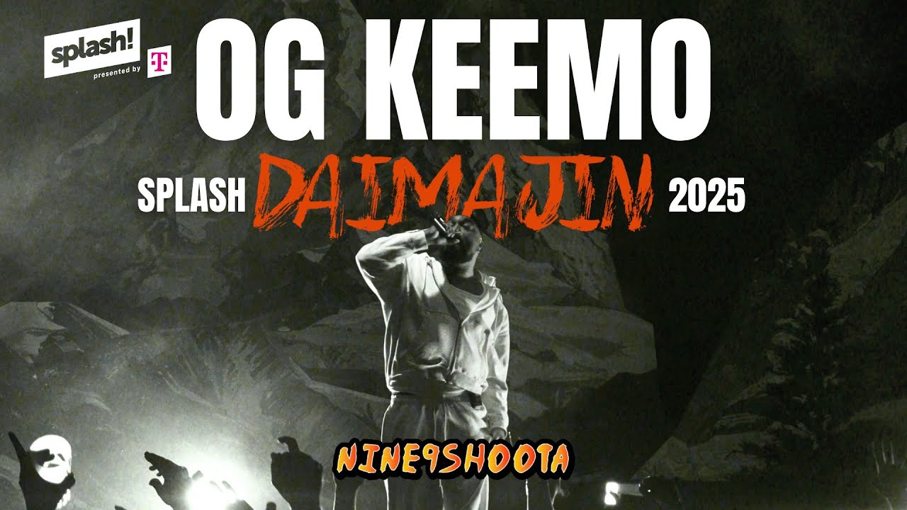 OG KEEMO LIVE @ SPLASH! FESTIVAL 2025 (DAIMAJIN SPECIAL)