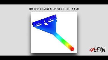 Lean Manufacturing - 4Lean - FEA Analysis of a reinforced welded arm for BaseWagons