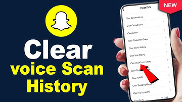 How to Clear Voice Scan History in Snapchat 2025