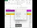 Excel shortcut tricks | Insert row/column/cells #shorts #excel #exceltutorial.
