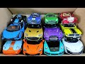Box Full of Model Cars-Mazda Mx5, Koenigesgg Jesko, Lamborghini Scv12, Byd Yang Wang U8, Toyota Car