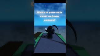 Comment Your Best Fruit