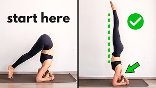 Do This To Do Headstand Fast