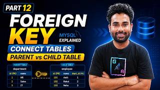 Foreign Key in SQL Explained | Parent &amp; Child Tables | MySQL Foreign Key Tutorial Part 12