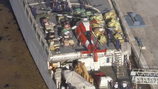 WEB EXTRA: 8 Tons Of Marijuana and Cocaine Offloaded at Port Everglades