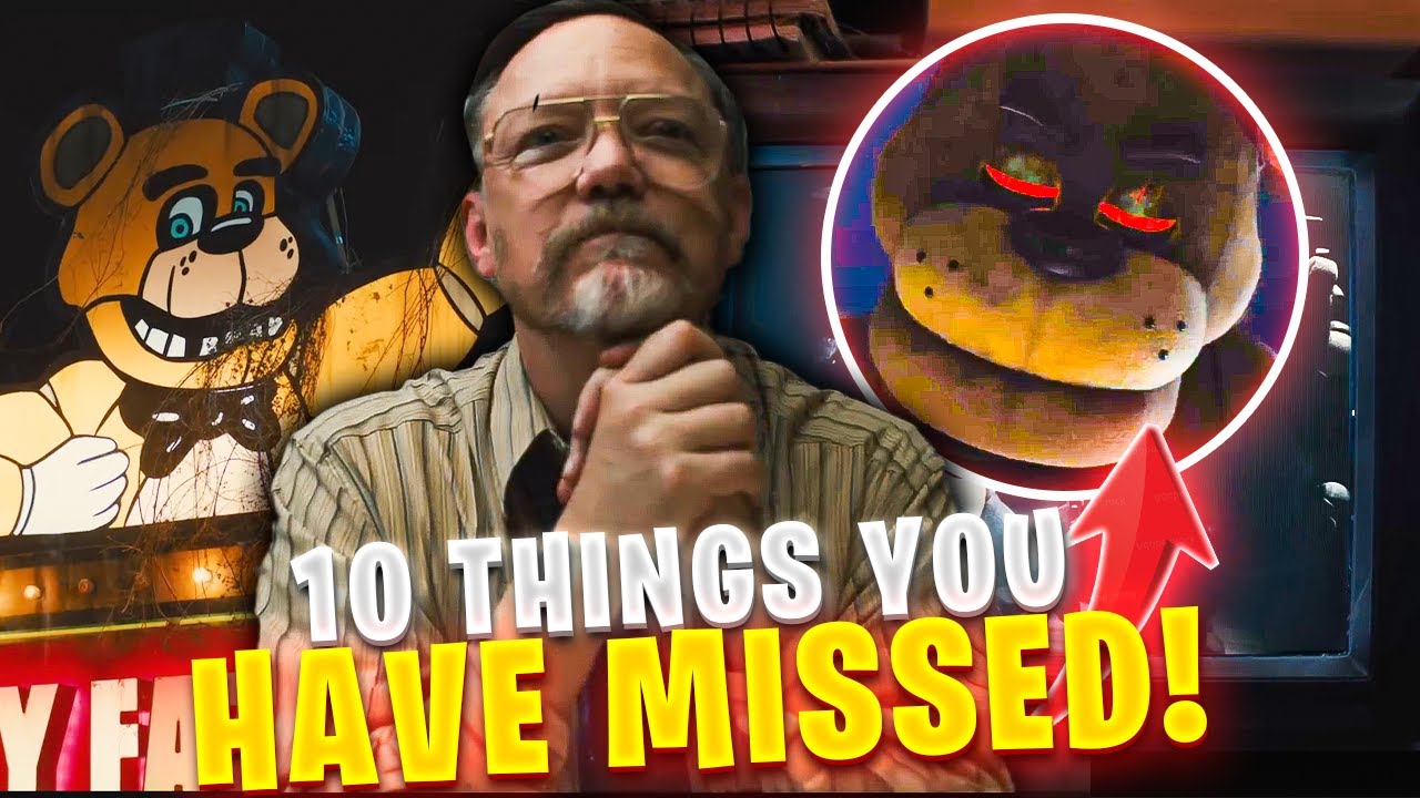10 Things You Probably Missed in the FNAF Movie Trailer YouTube