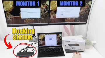 WavLink Docking Station Setup on Windows 11Easy Way To Connect Two Monitors To Your Laptop!