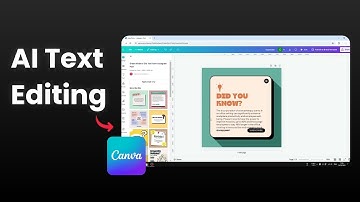 How to Use Rewrite Text Using AI in Canva