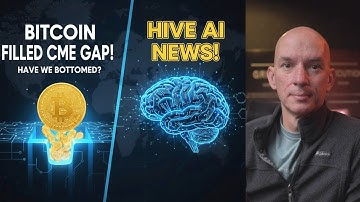 BITCOIN Filled CME Gap! Have We Bottomed? Hive Quarterly Results & AI News!