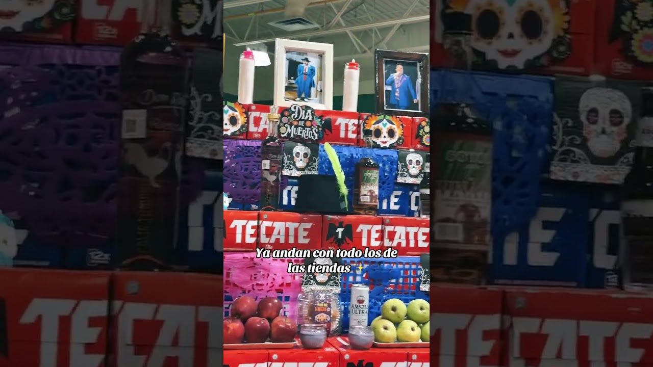 Altar de muertos echo con cajas de  🍻 # 