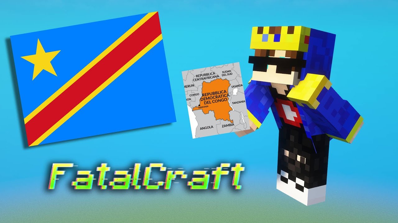 RAPPRESENTO IL CONGO SU MINECRAFT | FatalCraft #1 - YouTube