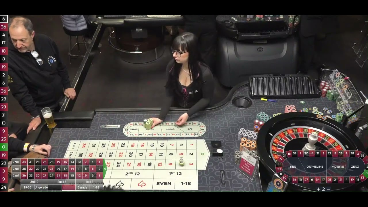 Live Roulette Portomaso Casino 30/4/25