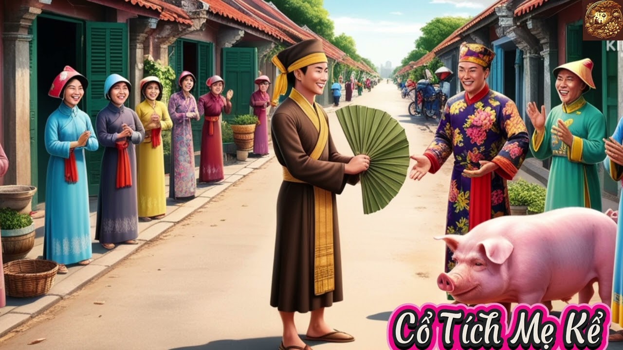 Truyện Dân Gian Kinh Điển: Trạng Quỳnh và Con Lợn Cưới Áo Mới