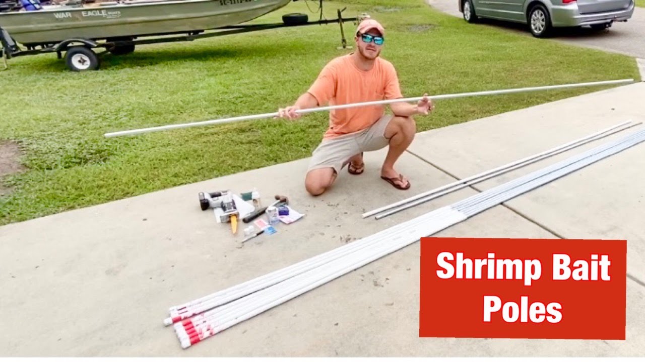 SC Shrimping DIY bait poles WildVoys YouTube