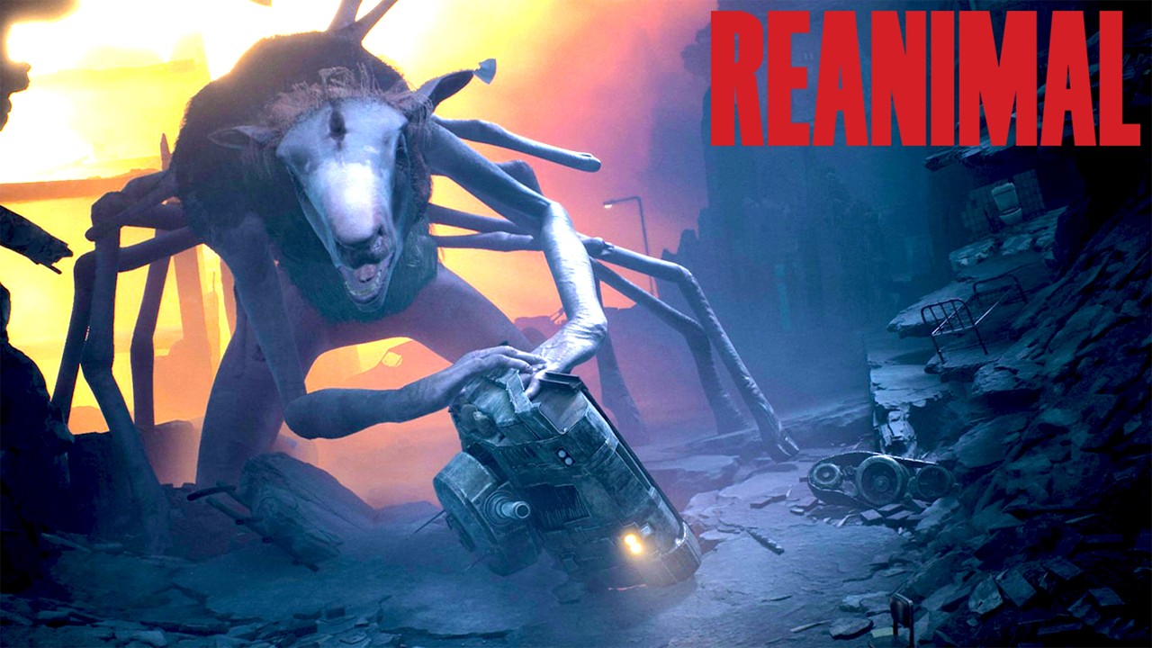 リトルナイトメア1＆2作者の最新作。異常に怖い「不気味なバケモノが徘徊する島が舞台のホラーゲーム」【REANIMAL / リアニマル】