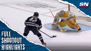 Nashville Predators at Columbus Blue Jackets | FULL Shootout Highlights