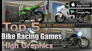 Top 5 Best MotorCycle Bike Racing Games of 2021 for Android (Palackno) screenshot 3