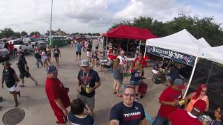 Houston Texans Game Day! Pre-season tailgating!