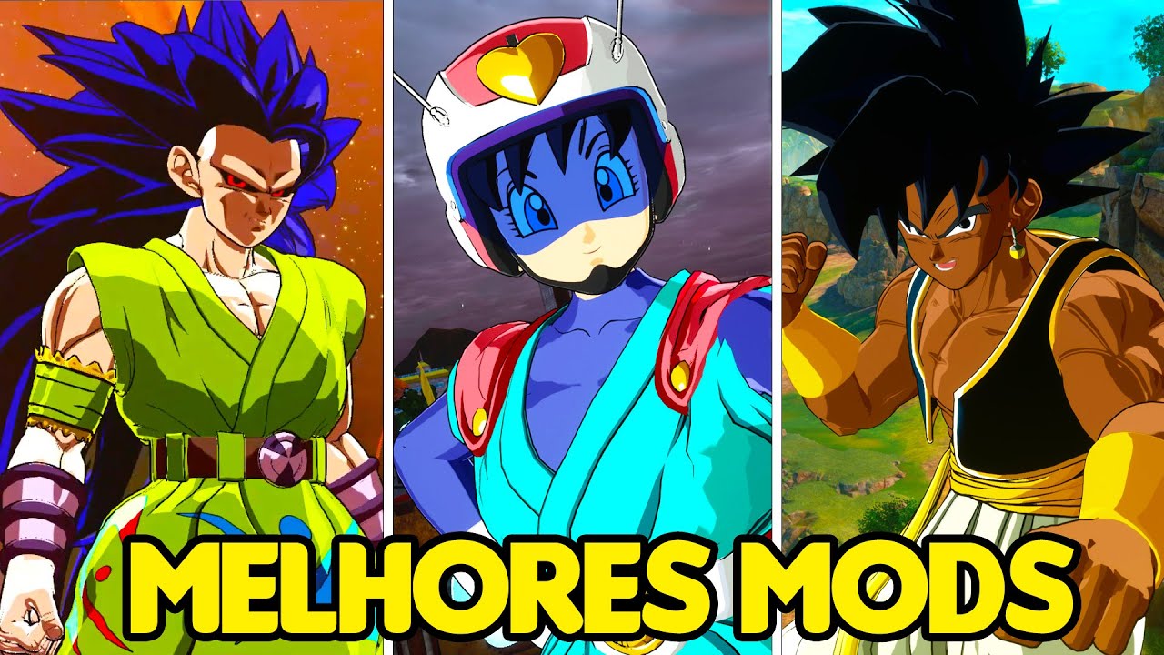 TESTEI OS MELHORES MODS de DRAGON BALL SPARKING ZERO