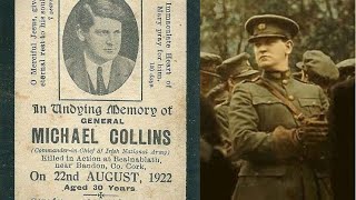 REMEMBERING MICHAEL COLLINS ON THE 100 YEAR ANNIVERSARY OF THE AMBUSH.  #michaelcollins