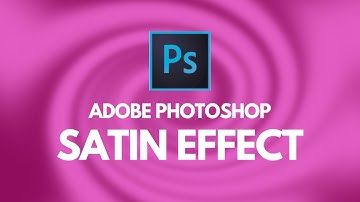 How to use satin effect in photoshop | How to use silk effect in Photoshop