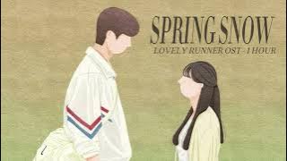 10 CM -  SPRING SNOW 1 hour (lovely runner ost) no ads