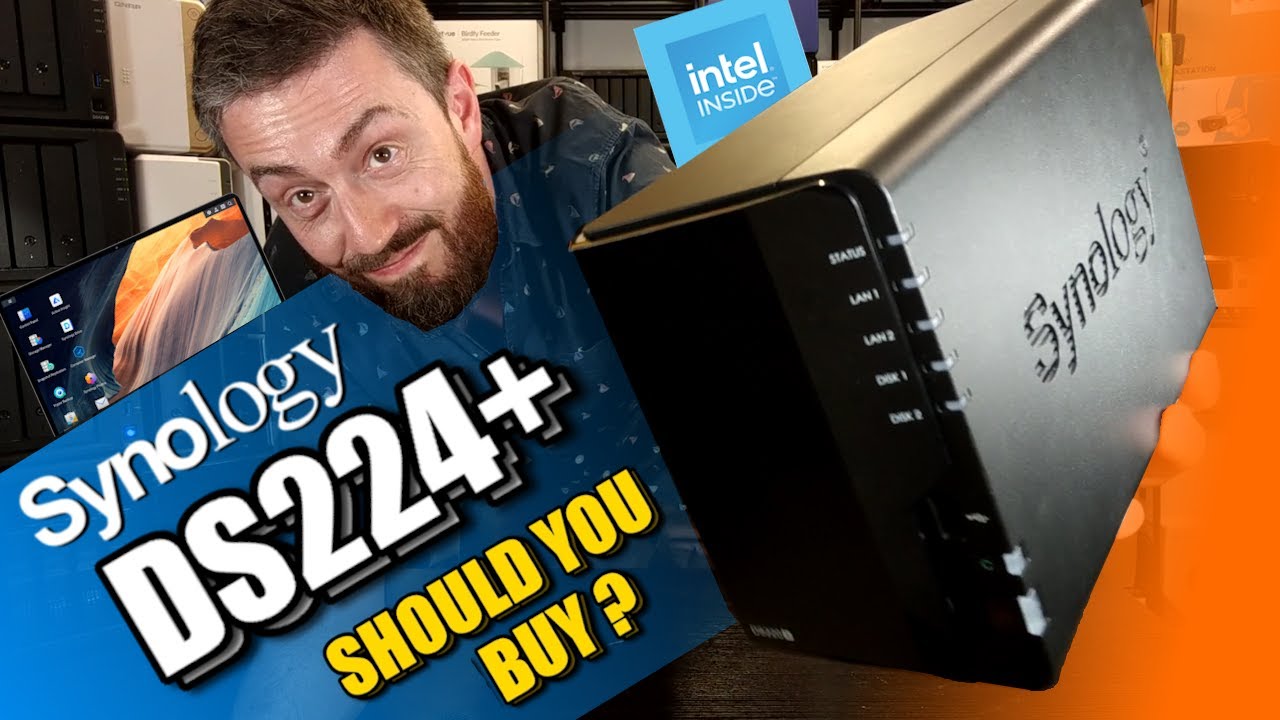 Test Synology DS224+ : un excellent compromis entre puissance et  accessibilité