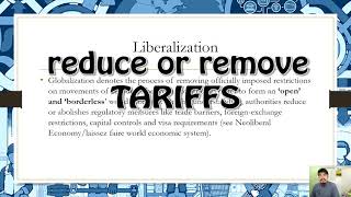 Features of Globalization (The Contemporary World)