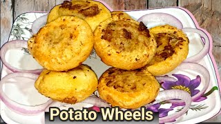 Potato Whells Snacks Recipe | পটেটো হুইল রেসিপি | Potato Pinwheel Samosa | পটেটো পিনহুইল রেসিপি |