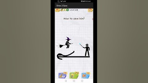 Draw 2 Save: Stickman Puzzle Level 128 Gameplay Android IOS