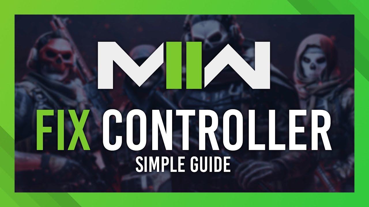 Fix Controller Not Working/Not Detected | Steam/COD Modern Warfare 2 Guide thumbnail